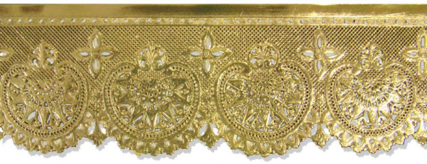 Goldborte "Majestätisch" aus Dresdner Pappe