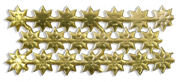 Dresden Trim Stars made from Dresden foil paper