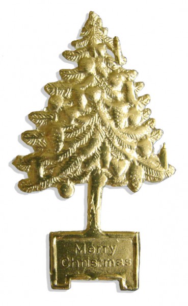 Weihnachtsbaum 16er Set aus Dresdner Pappe