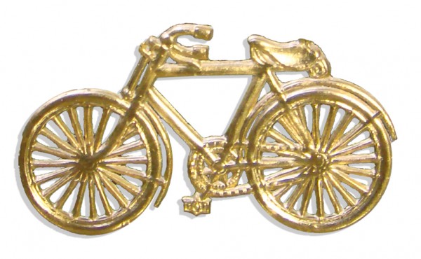 Bicycle Set Of 6 pcs. made from Dresden foil paper