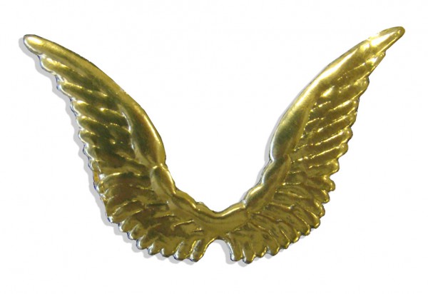 Dresden Angel Wings Set Of 10 pcs. made from Dresden foil paper