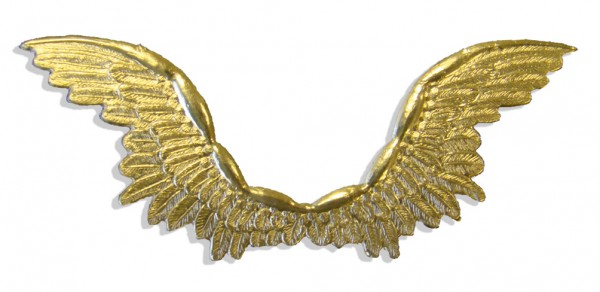 Dresden Angel Wings Set Of 6 pcs. made from Dresden foil paper