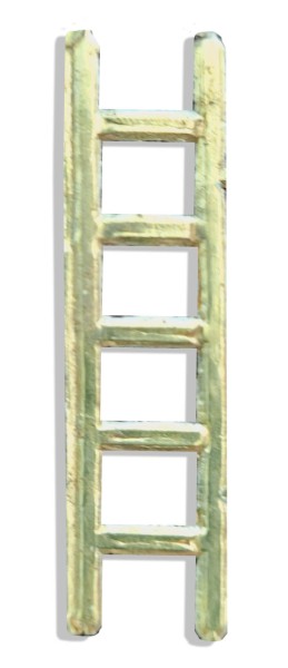 Ladder small size Set of 56 pcs. made from Dresden foil paper
