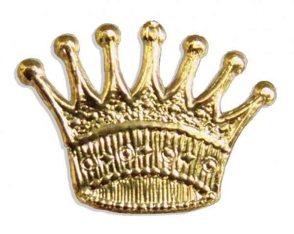 Crown Set Of 20 pcs. made from Dresden foil paper